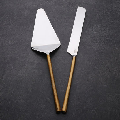 CAMELLIA Cake Server 2 PC. SET