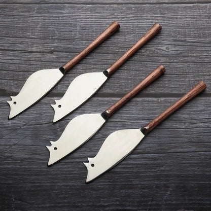 CAMELLIA RATONCITO Cheese Spreader and Knife 4 PC. SET