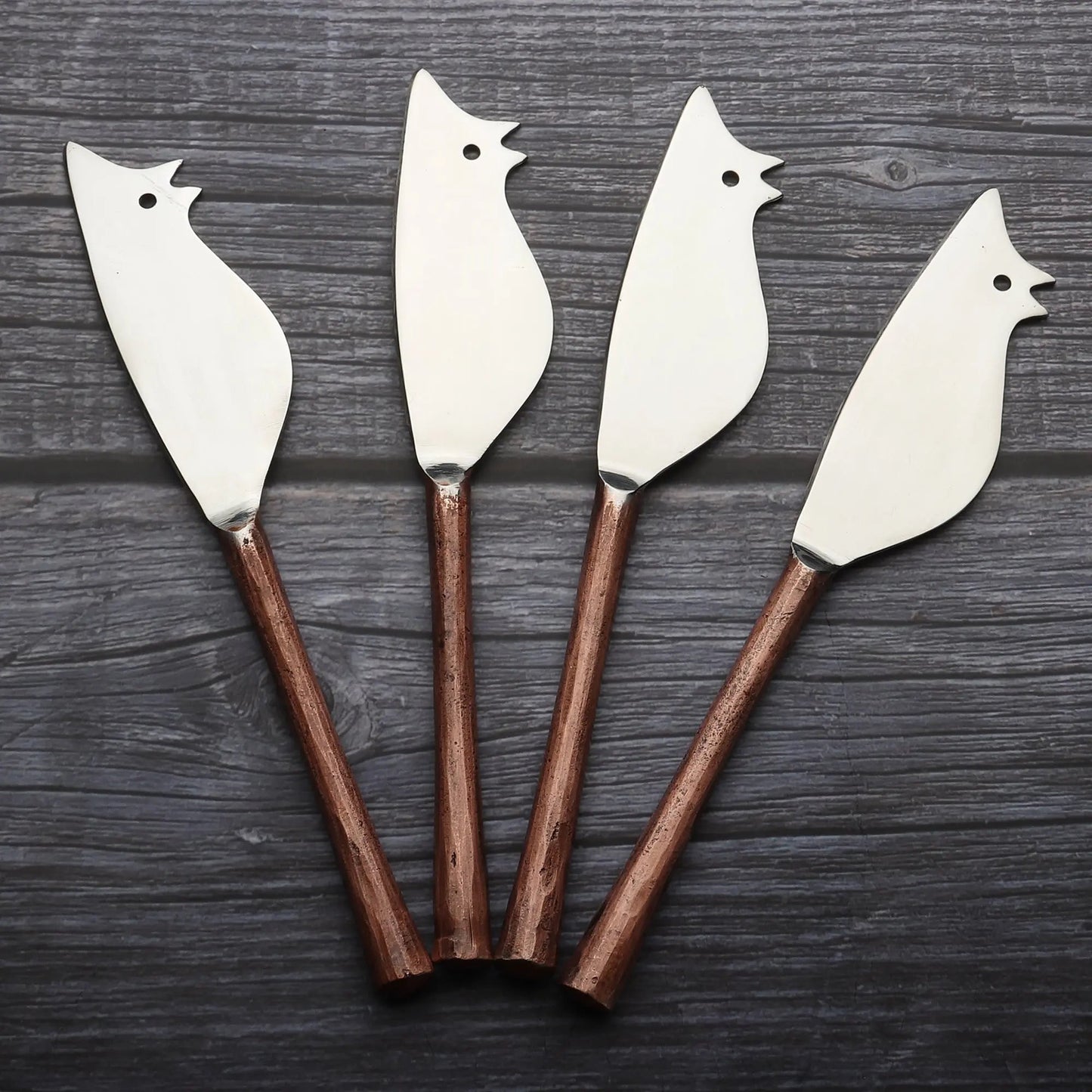 CAMELLIA RATONCITO Cheese Spreader and Knife 4 PC. SET