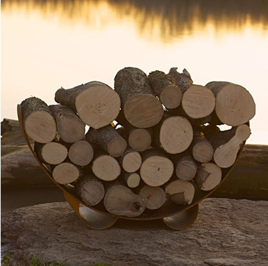 Crescent Log Rack