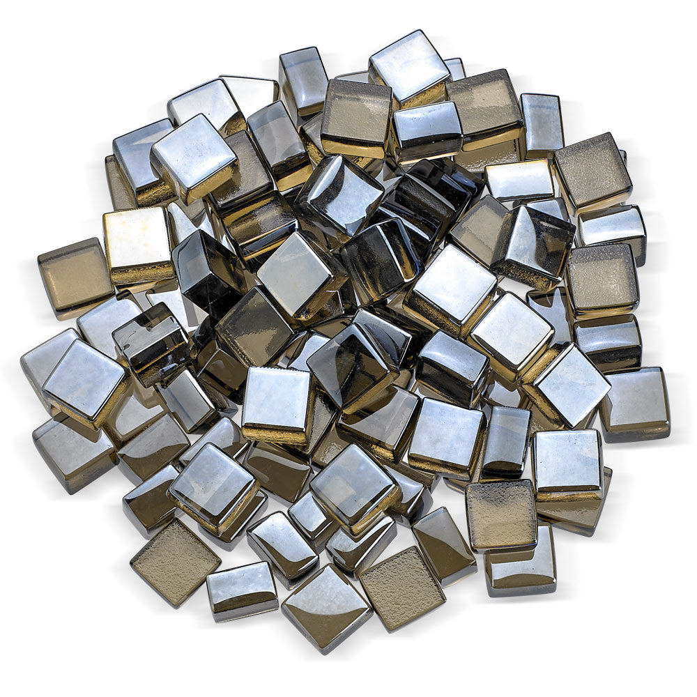 1/2" Fire Glass 2.0 Cubes - 10lbs