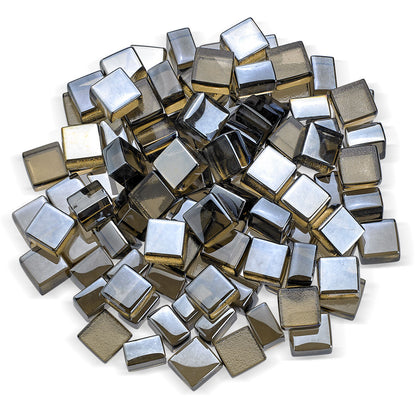 1/2" Fire Glass 2.0 Cubes - 10lbs