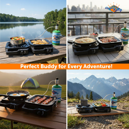 Flame King Portable Propane Campact Cooker