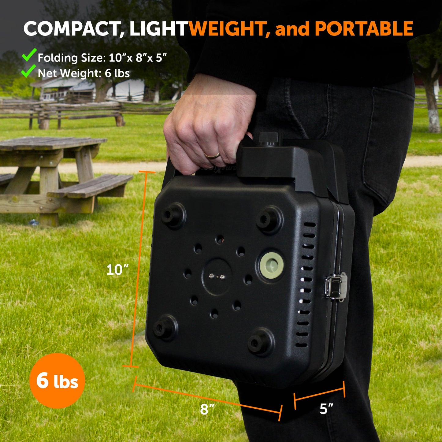 Flame King Portable Propane Campact Cooker