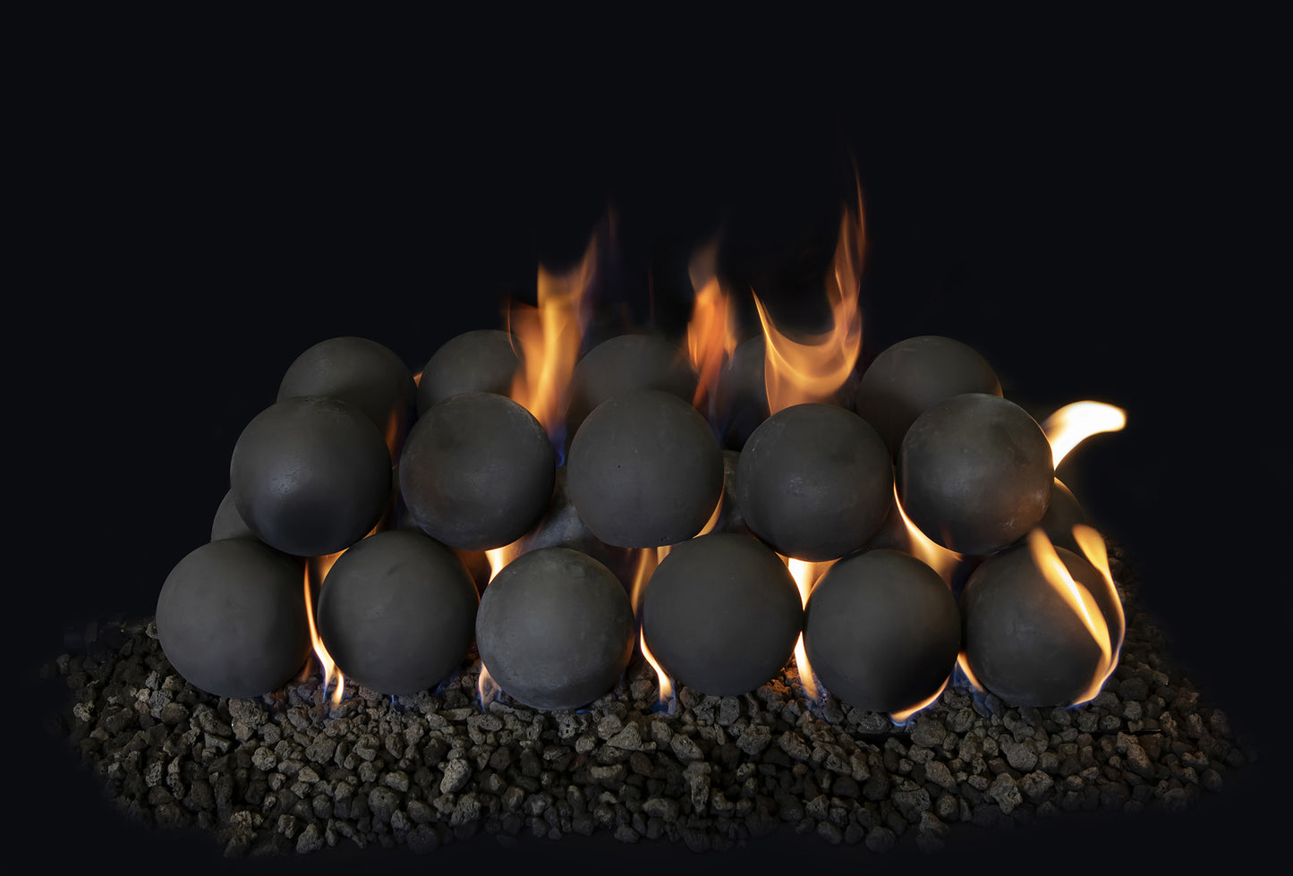Vented Contemporary Ornamental Cannon Balls