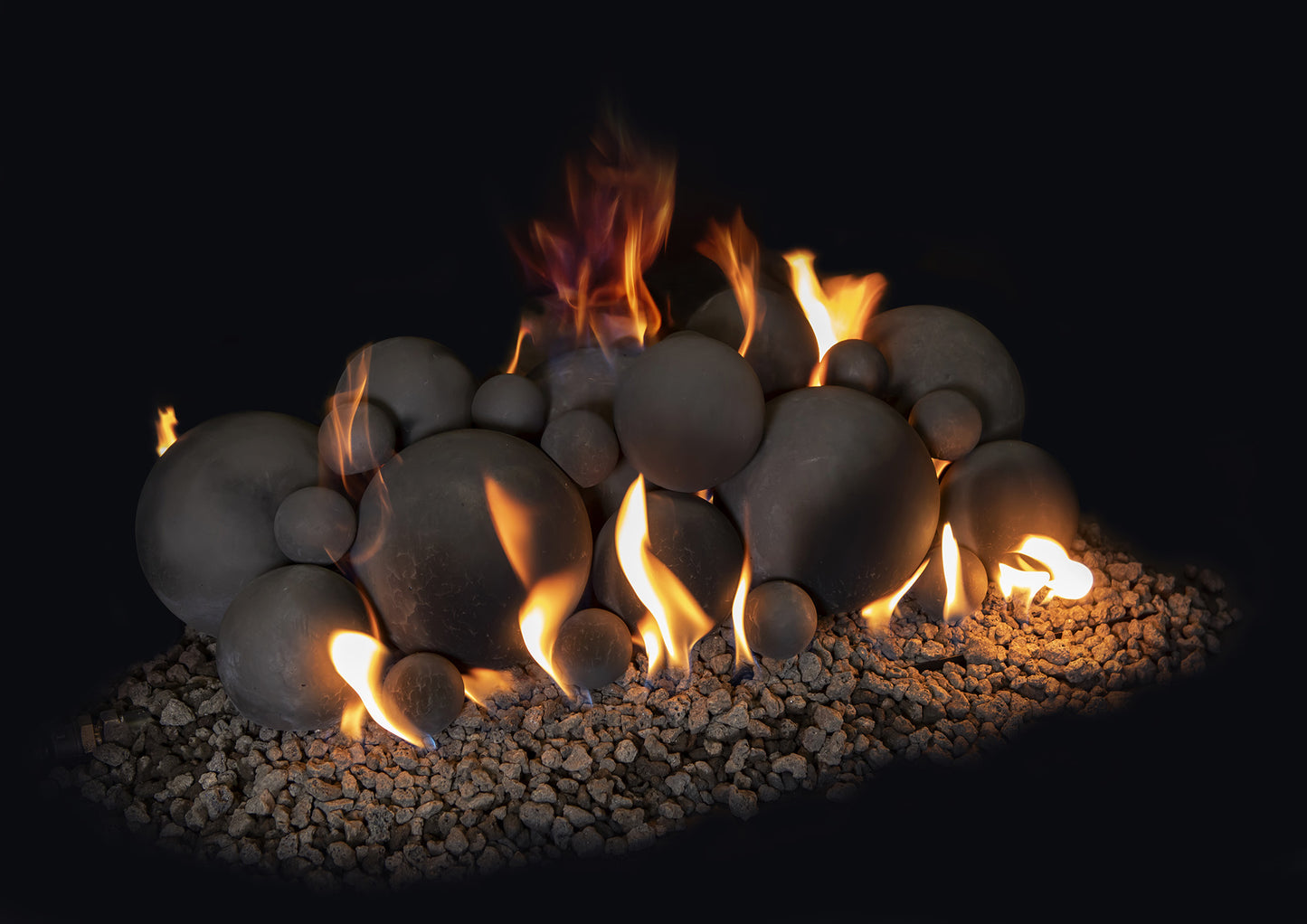 Vented Contemporary Ornamental Cannon Balls