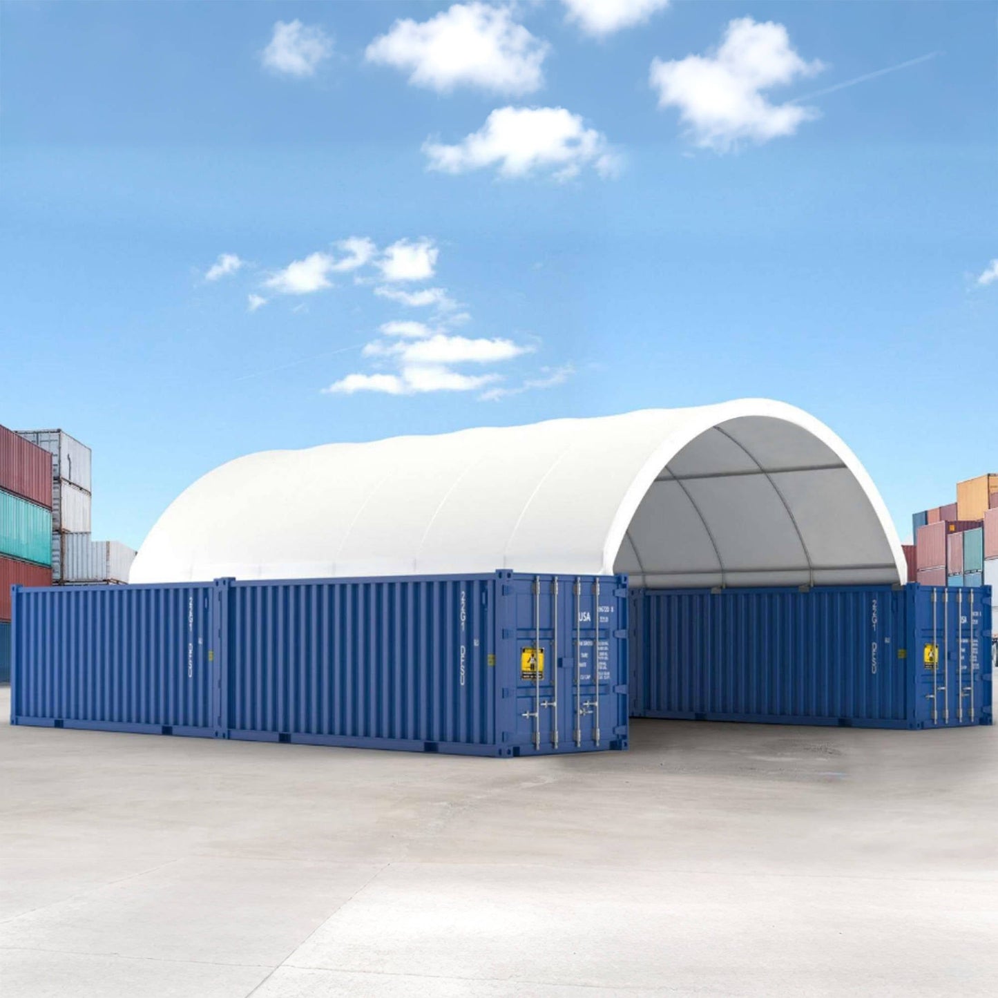 20FT x 40FT Shipping Container Canopy Shelter
