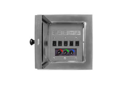 Kalea Bay Outdoor Fireplace - LED Model
