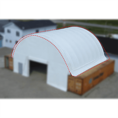 Cover Replacement for 40FT x 40FT x 15FT Container Shelter