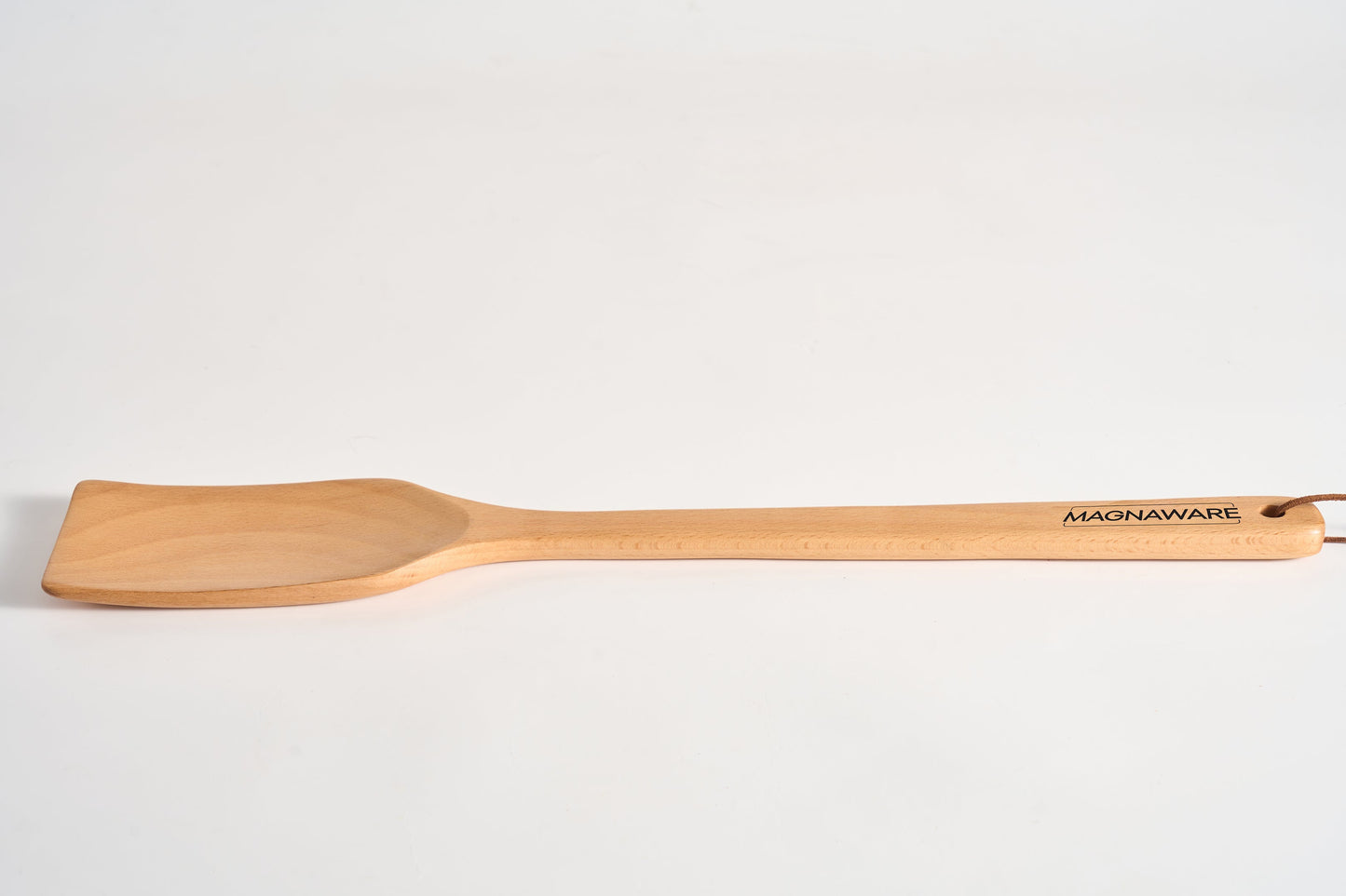 Extra Long Wooden Spatula - 18-inch Heavy Duty Stir Paddle for Cooking in Big Pots & Wall Décor - Solid Natural Hard Wood Large Spatula