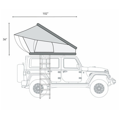 ÖVRLNDR 2P ROOF TOP TENT (Tan)