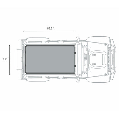 ÖVRLNDR 2P ROOF TOP TENT (Tan)