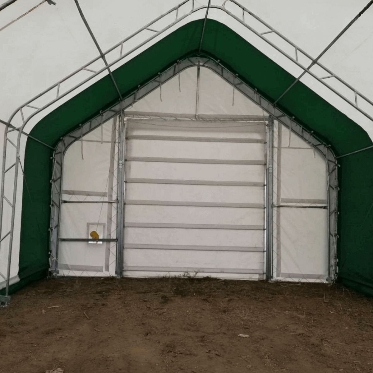 W 20FT x L 33FT x H 16FT Double Truss Storage Shelter