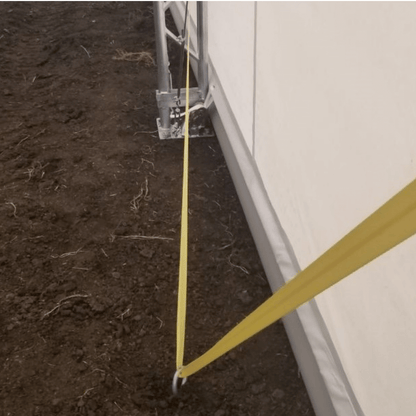 W 40FT x L 80FT x H 21FT Double Truss Storage Shelter, 10' Truss Spacing