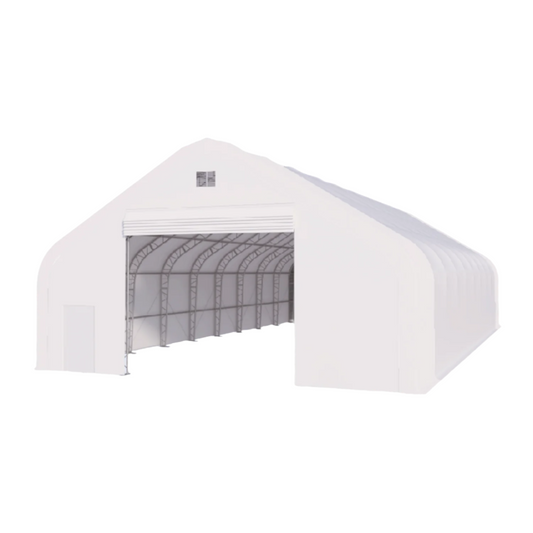 W 50FT x L 100FT x H 23FT Double Truss Storage Shelter