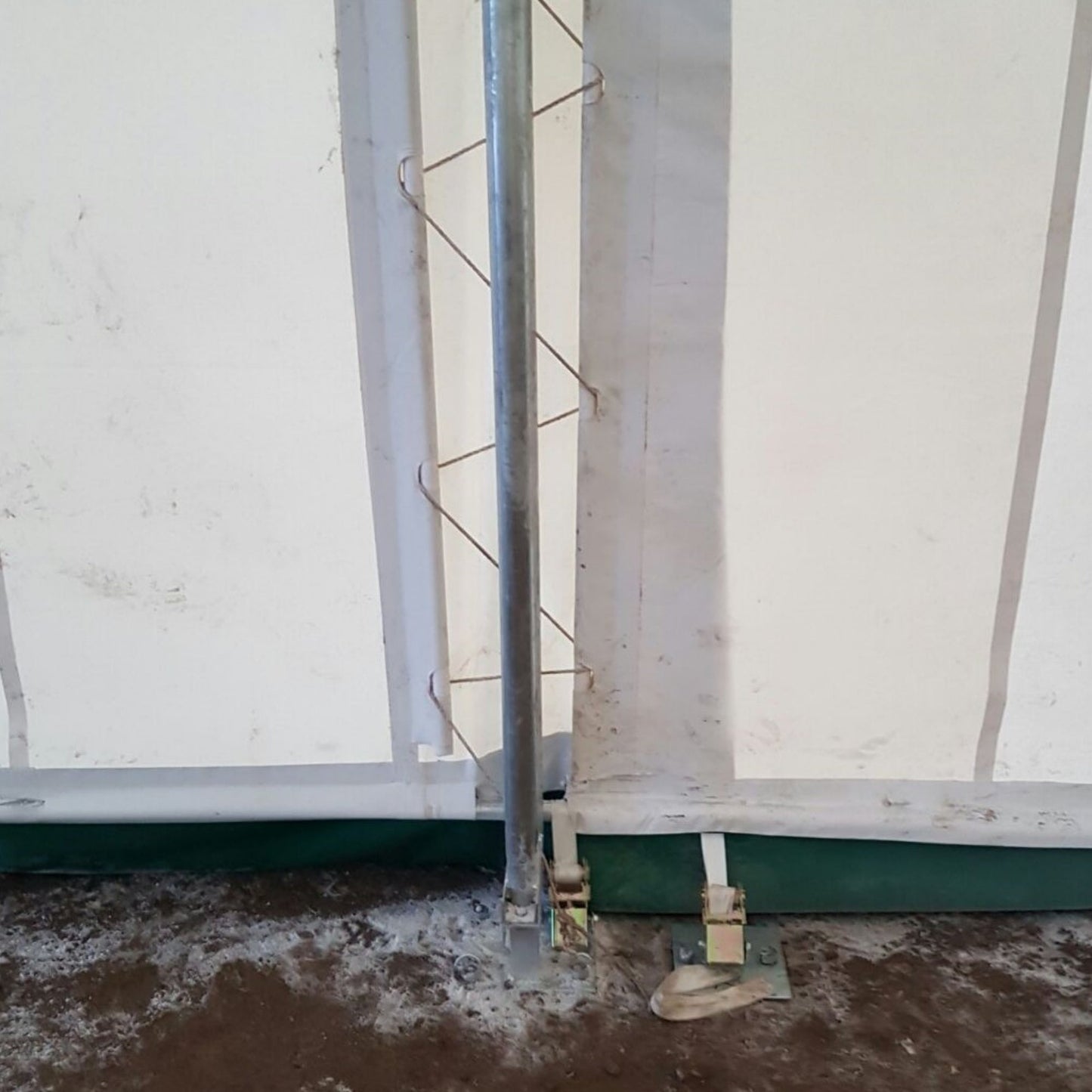 W 40FT x L 64FT x H 23FT Double Truss Storage Shelter