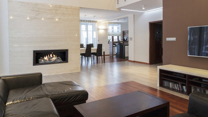 Vented Contemporary Ornamental Western Driftwood Linear Logs