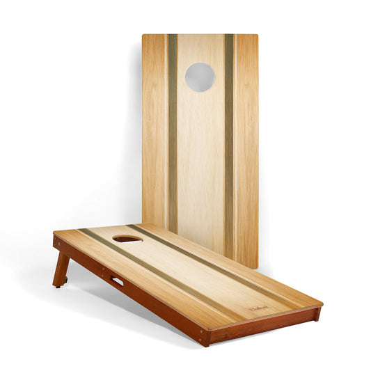 Tomson Stripes Mahogany Pathfinder Cornhole Boards