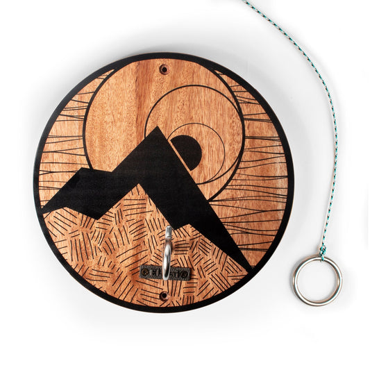 Mount Elakai Mahogany Wayfarer Hook Ring Game