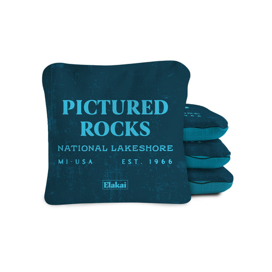 Pictured Rocks National Parks Cornhole Bags