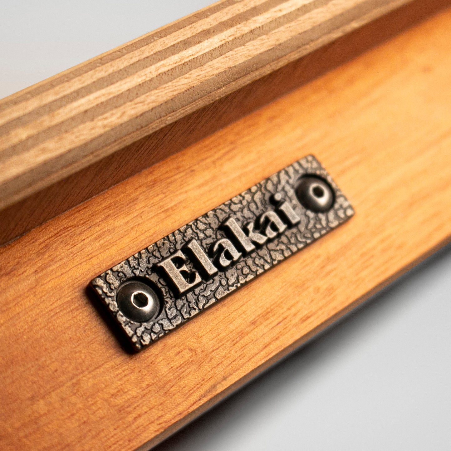 1ft x 2ft Retro Woody Mahogany Pathfinder Cornhole Board Set