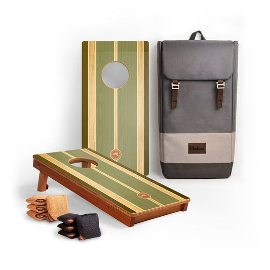 1ft x 2ft Ocean Reef Mahogany Pathfinder Cornhole Board Set