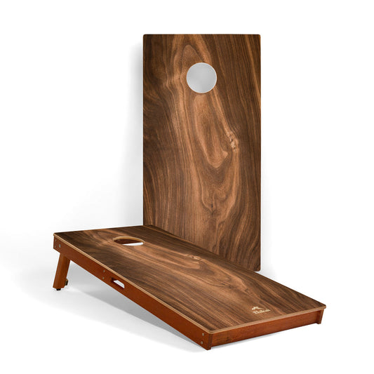 Dark Beachwood Mahogany Pathfinder Cornhole Boards