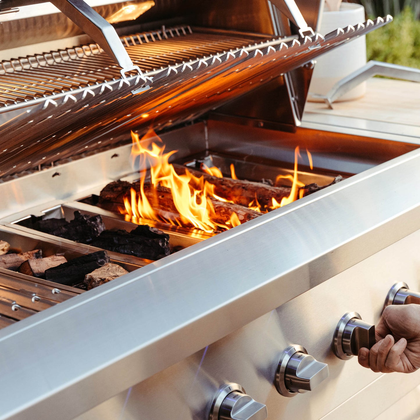 Encore 54" Freestanding Hybrid Grill
