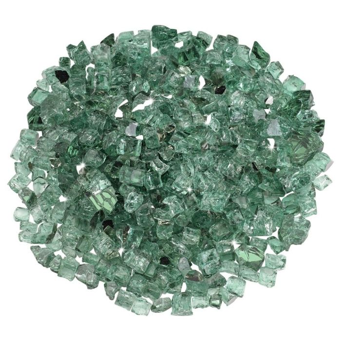 Evergreen Reflective Fire Glass 3