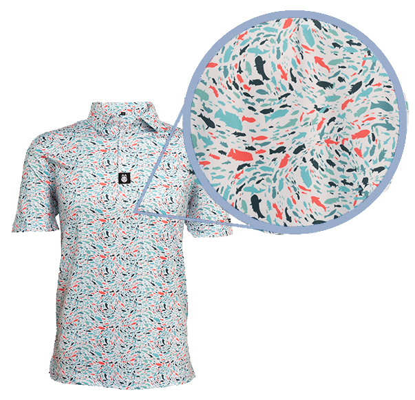Fish 'n' Chips Golf Polo
