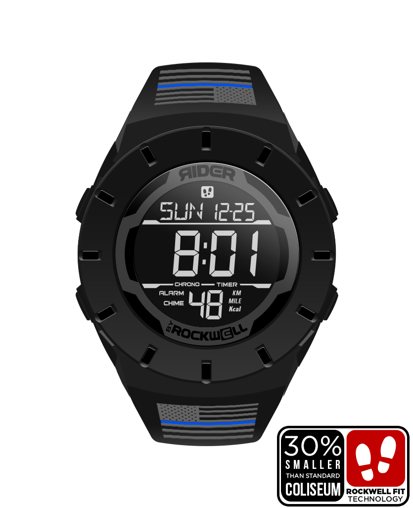 Coliseum Fit™ Forum - Police Freedom Edition (Phantom Black) Watch