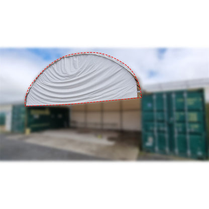 Front and Back Half Panels for Container Canopy Shelter 40FT x 40FT x 13FT