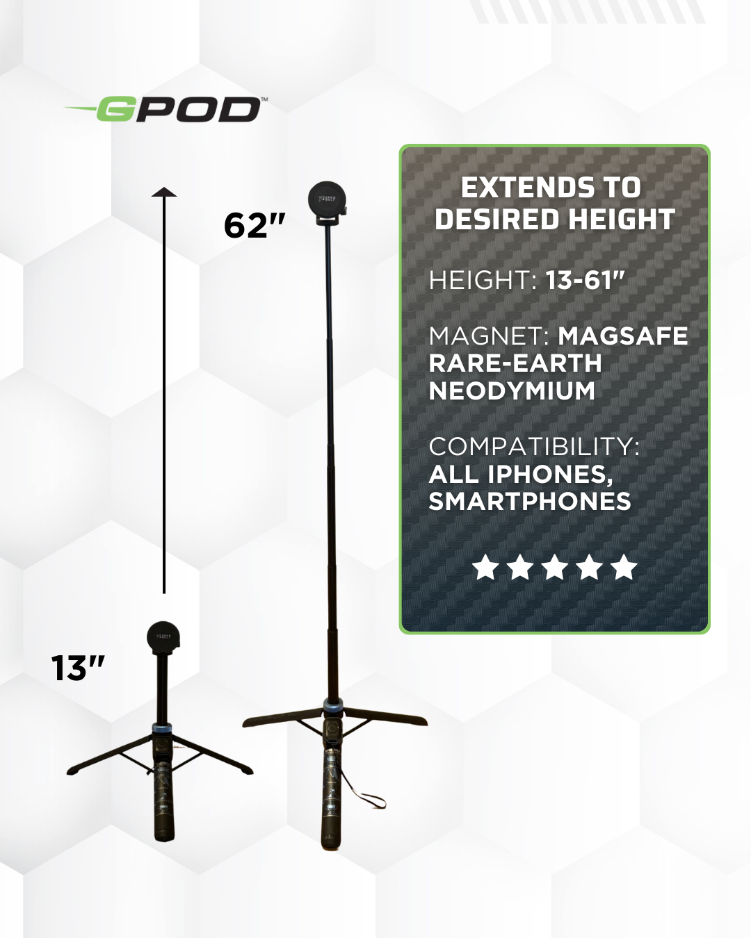 GPOD Travel TriPod