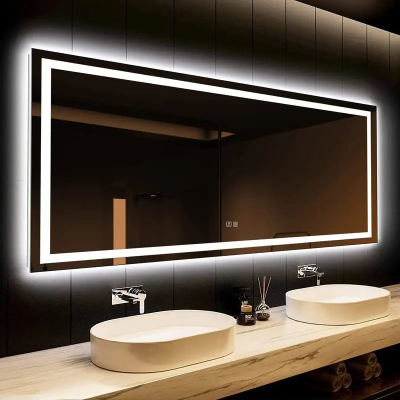 HAUSVITA Standard Center Glow LED Bathroom Mirror