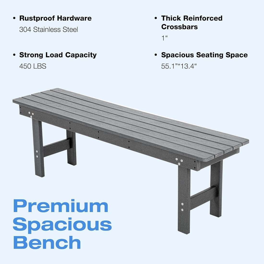 Corex HDPE Outdoor Dining Set, 5-Piece