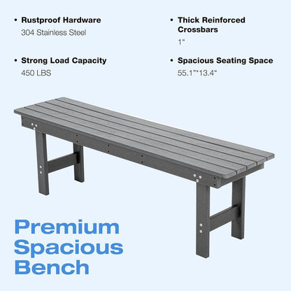 Corex HDPE Outdoor Dining Set, 5-Piece