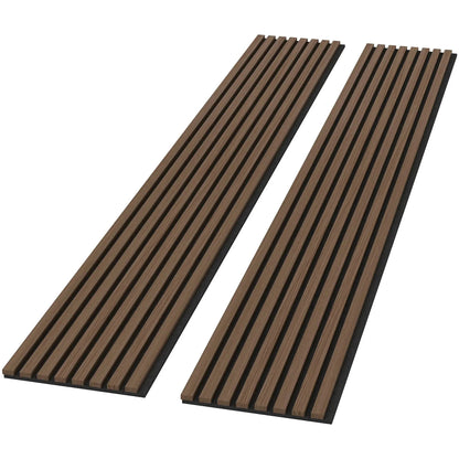 Hausvita Acoustic Solid Wood Slat Wall Panels ( 2 Panels Per Box ) - Wholesale