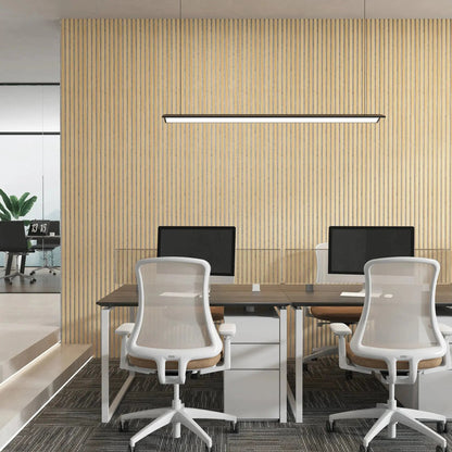 Hausvita Acoustic Solid Wood Slat Wall Panels ( 2 Panels Per Box ) - Wholesale