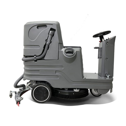 EMI Heavy Duty Commercial Electric Ride-On Floor Scrubber with 38-Inch Squeegee