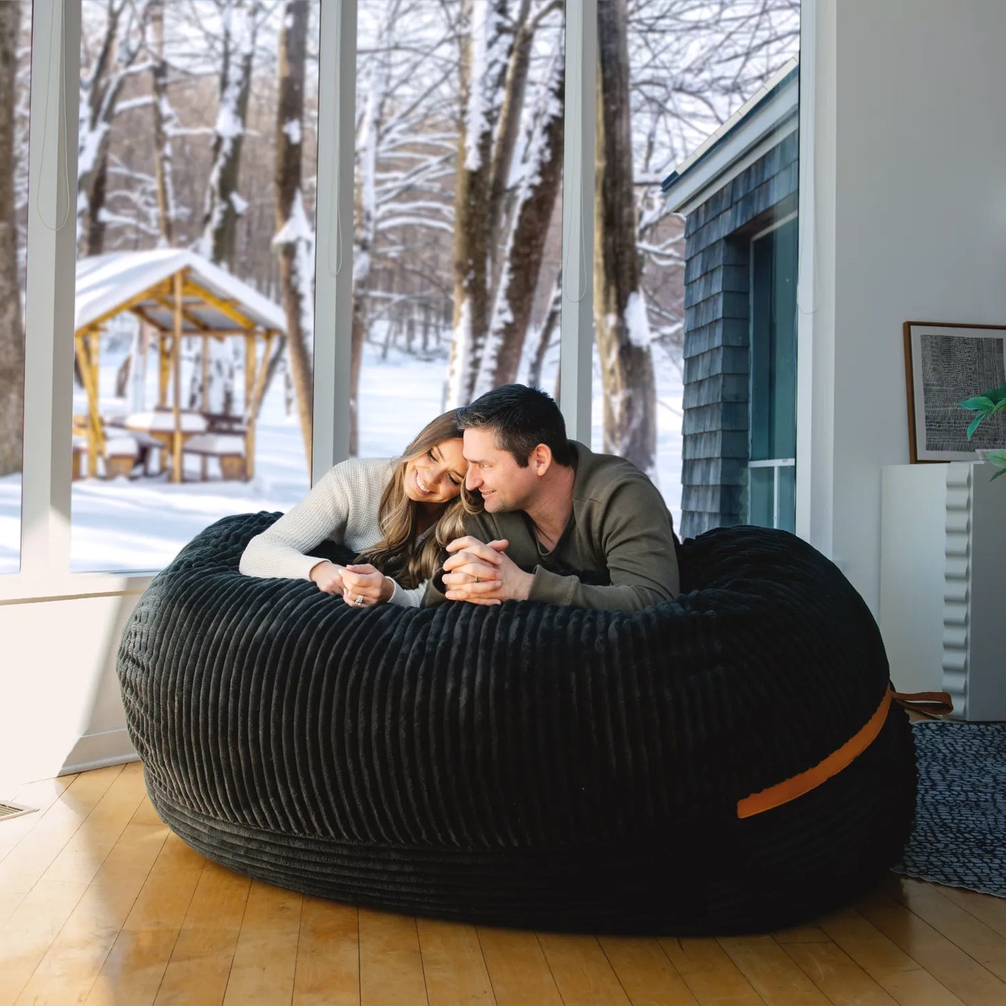Fuf® 7Ft Foam Bean Bag Chair