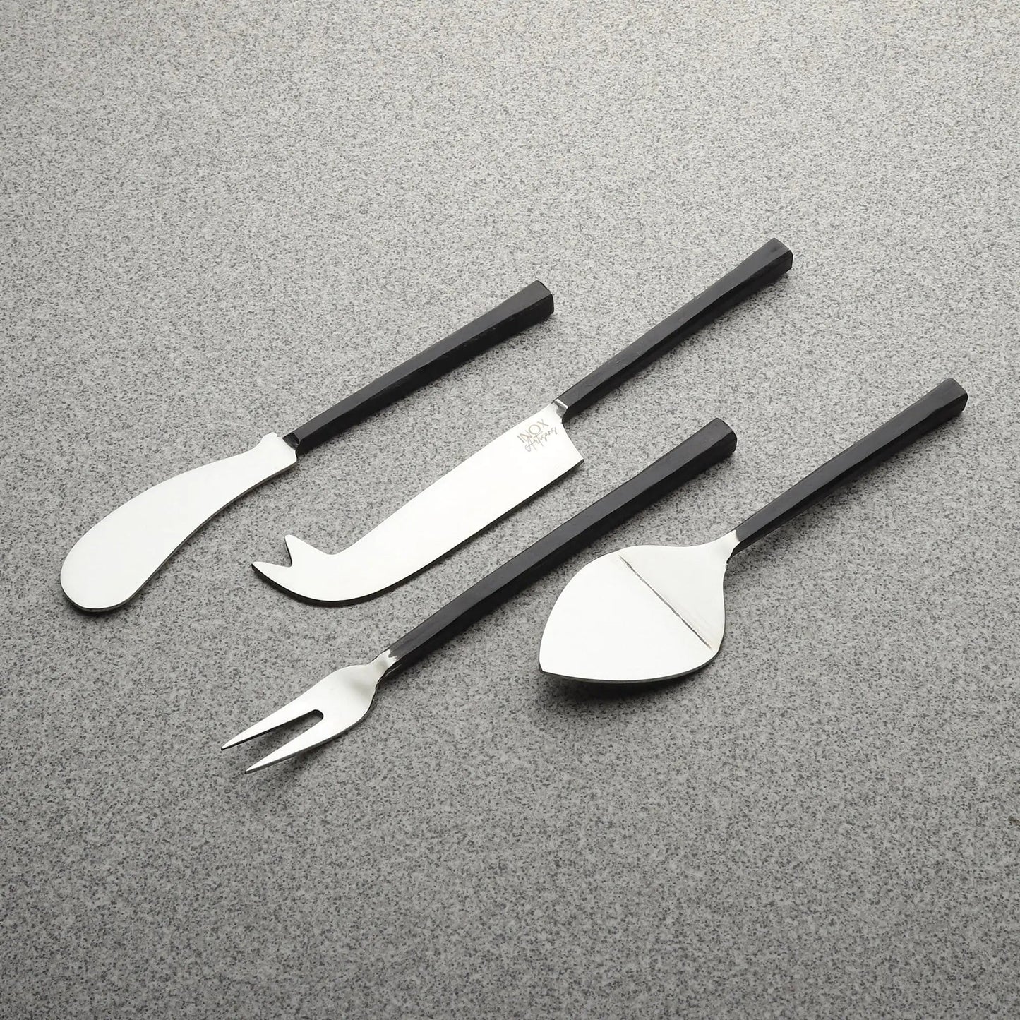 JASON Cheese Spreader and Knife Accessories 4 PC. SET
