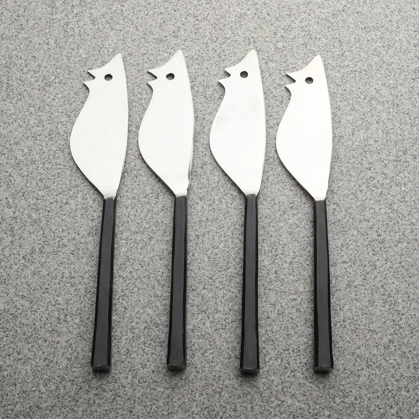 JASON RATONCITO Cheese Spreader and Knife 4 PC. SET