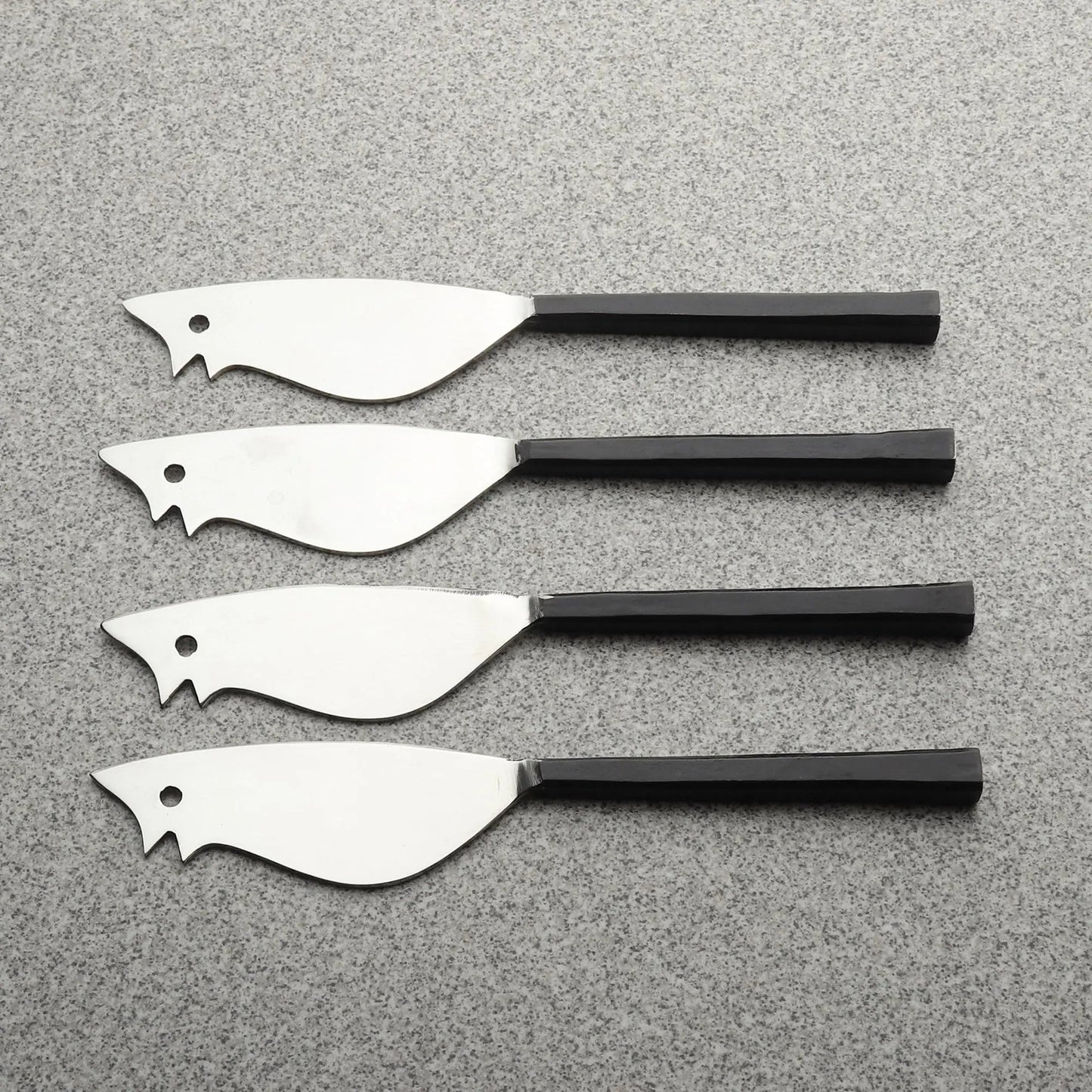 JASON RATONCITO Cheese Spreader and Knife 4 PC. SET