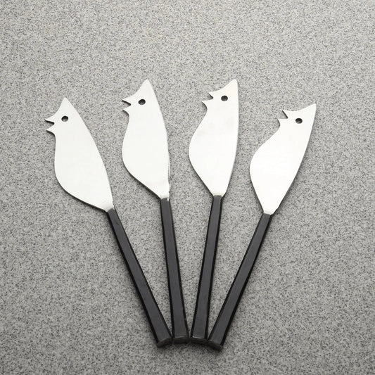 JASON RATONCITO Cheese Spreader and Knife 4 PC. SET