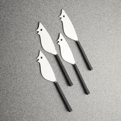 JASON RATONCITO Cheese Spreader and Knife 4 PC. SET