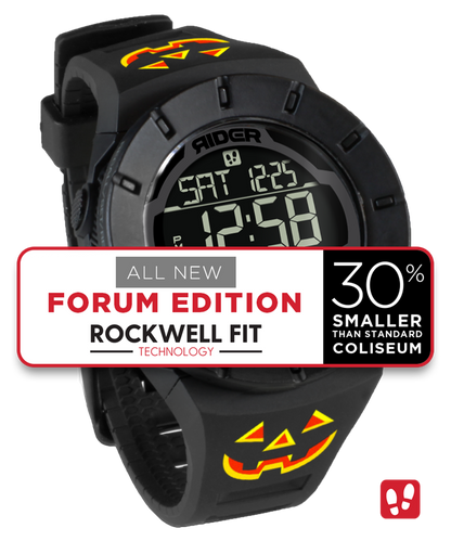 The Coliseum Fit™ - Jack-O-Lantern Forum Edition (Phantom Black) Watch