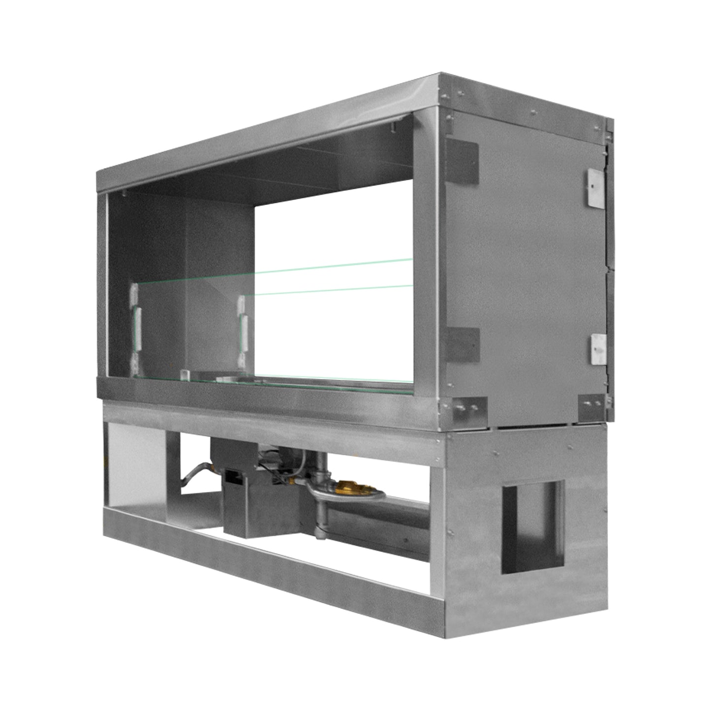 Kalea Bay Outdoor Fireplace See-Through Conversion Kits