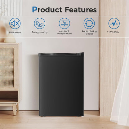 1.6 2.6 3.2 CU FT Mini Fridge with Freezer