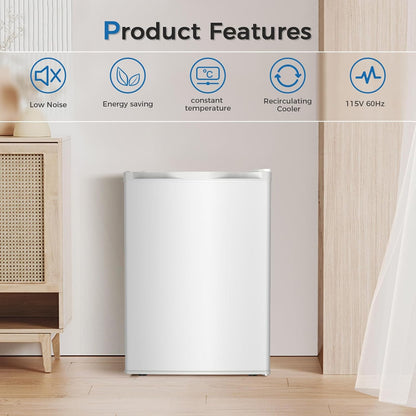 1.6 2.6 3.2 CU FT Mini Fridge with Freezer