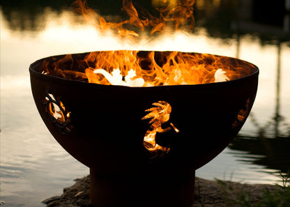 Kokopelli - Metal Fire Pit